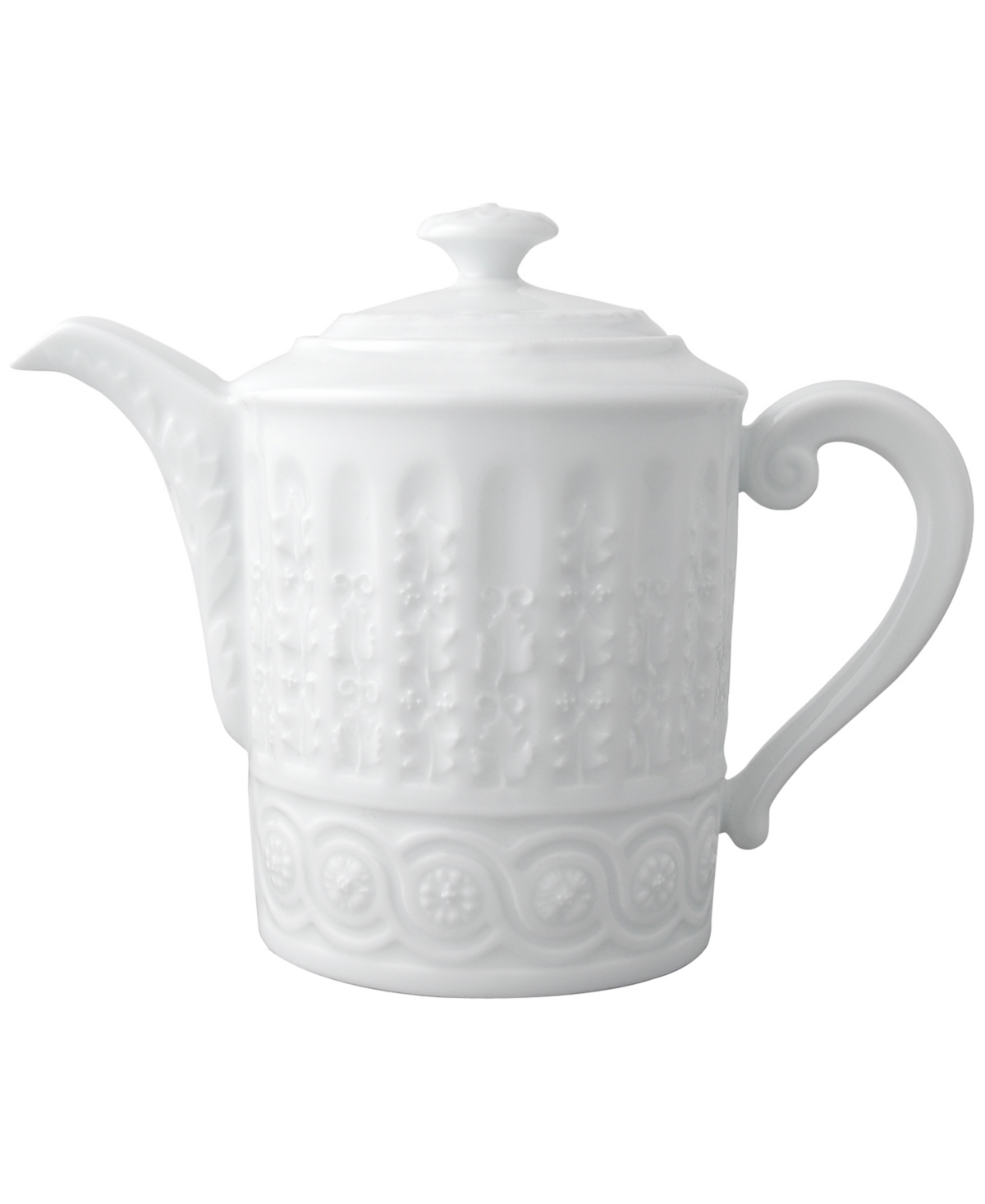 Bernardaud Dinnerware, Louvre Small Coffeepot, 34 Oz. In White