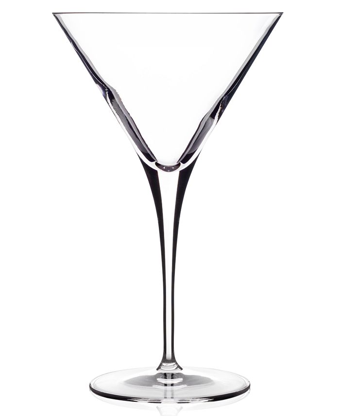 Luigi Bormioli Glassware, Set of 4 Crescendo Martini Glasses Macy's