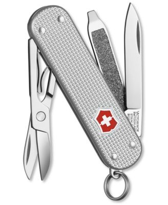Victorinox Swiss Army - Classic SD Silver Alox Pocket Knife