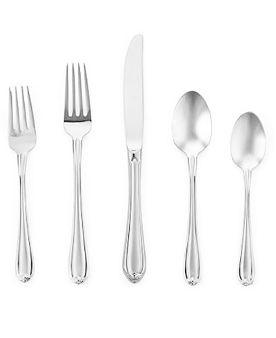 Gorham Melon Bud Frosted Stainless Flatware Collection