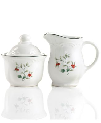 Winterberry - Sugar and Creamer Set