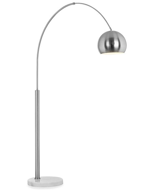Kathy Ireland Pacific Coast Basque Arc Nickel Floor Lamp Reviews