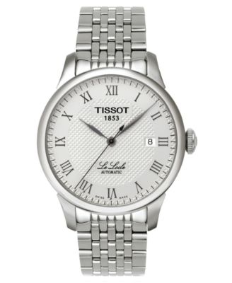 Tissot - Watch, Men's Le Locle Automatic Stainless Steel Bracelet T41148333