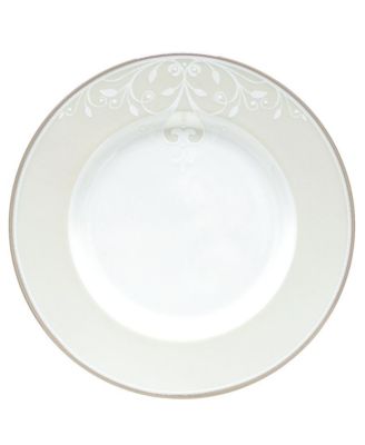 Lenox - "Opal Innocence Scroll" Accent Plate, 9"