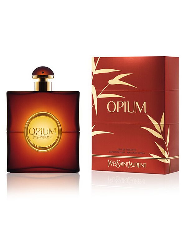 Yves Saint Laurent Opium Eau de Toilette Spray, 3 oz ...