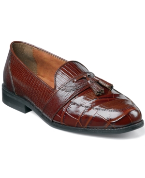 image of Stacy Adams Santana Printed Tassel Loafers Men-s Shoes