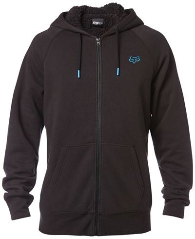 Fox Men's Legacy Fleece Hoodie with Faux-Sherpa Lining