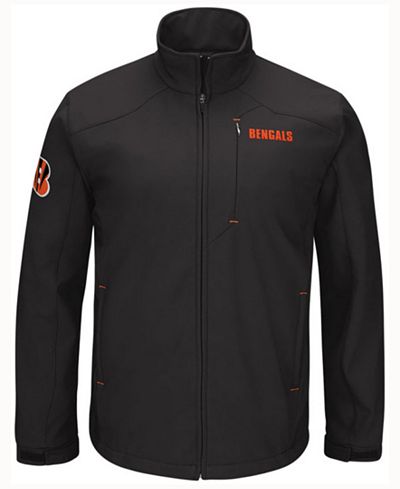 G-III Sports Men's Cincinnati Bengals Fullback Softshell Jacket
