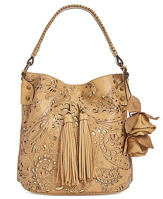 Patricia Nash Laser Lace Otavia Bucket Bag - Handbags & Accessories - Macy&#39;s