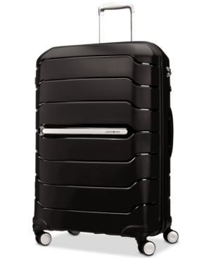 Samsonite Freeform 28" Expandable Hardside Spinner Suitcase In Black