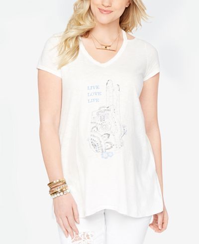Wendy Bellissimo Maternity Graphic Tee