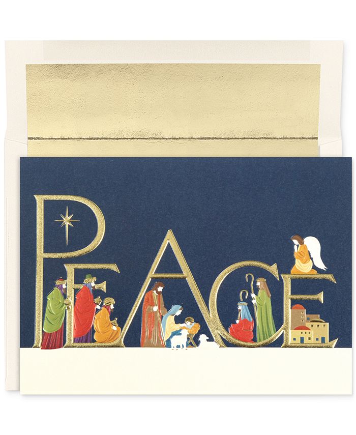 Masterpiece Studios Peaceful Night Set of 16 Boxed Greeting Cards and ...