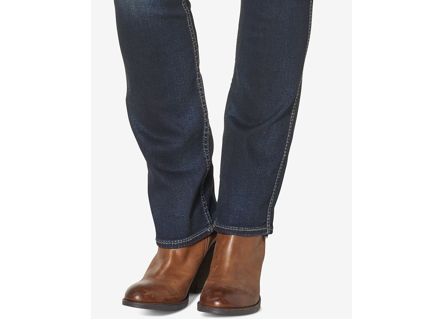 Suki Mid Rise Curvy Slim Bootcut Jeans