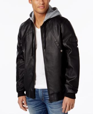 LRG - Men's Mastermind Hooded Bomber Jacket