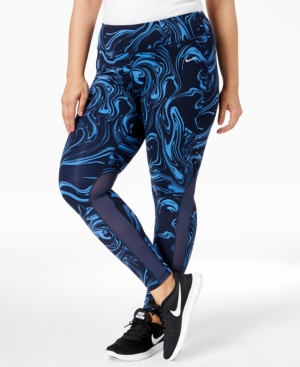 Nike Plus Size Power Epic Lux Printed Running Leggings