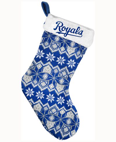 Forever Collectibles Kansas City Royals Ugly Sweater Knit Team Stocking