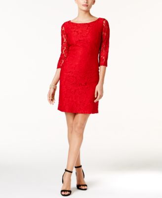Ivanka Trump Lace Sheath Dress