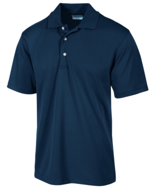 Pga Tour Men's Airflux Solid Golf Polo Shirt