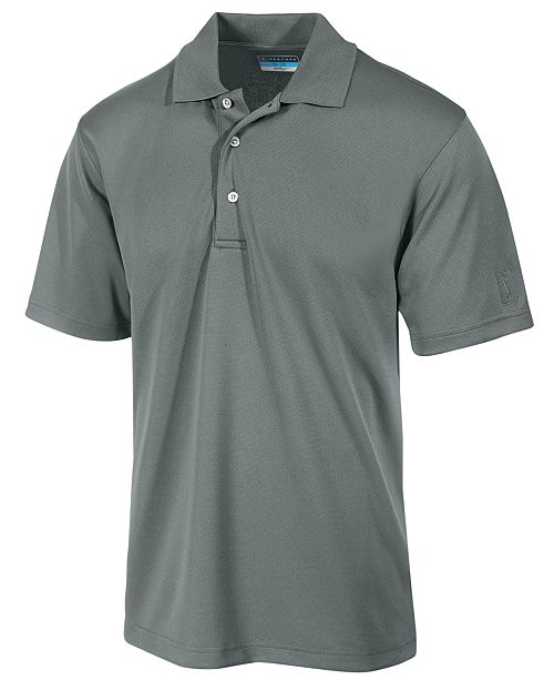 Pga Tour Men S Airflux Solid Golf Polo Shirt Reviews Polos Men