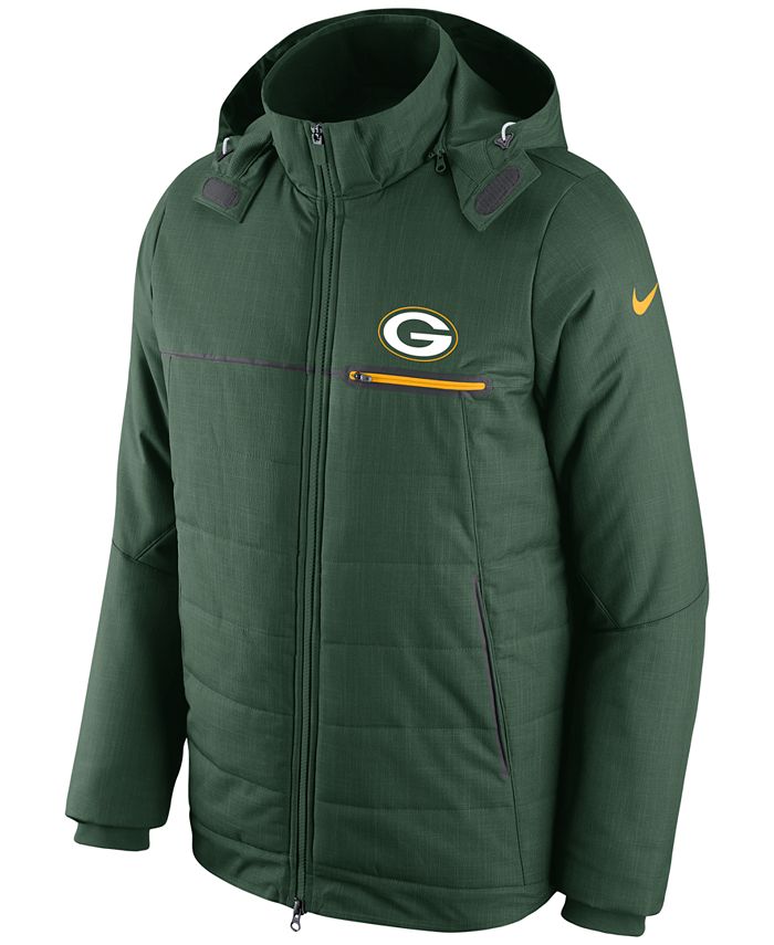 Nike Men's Green Bay Packers Sideline Jacket - Macy's