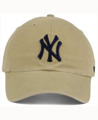 khaki new york yankees cap