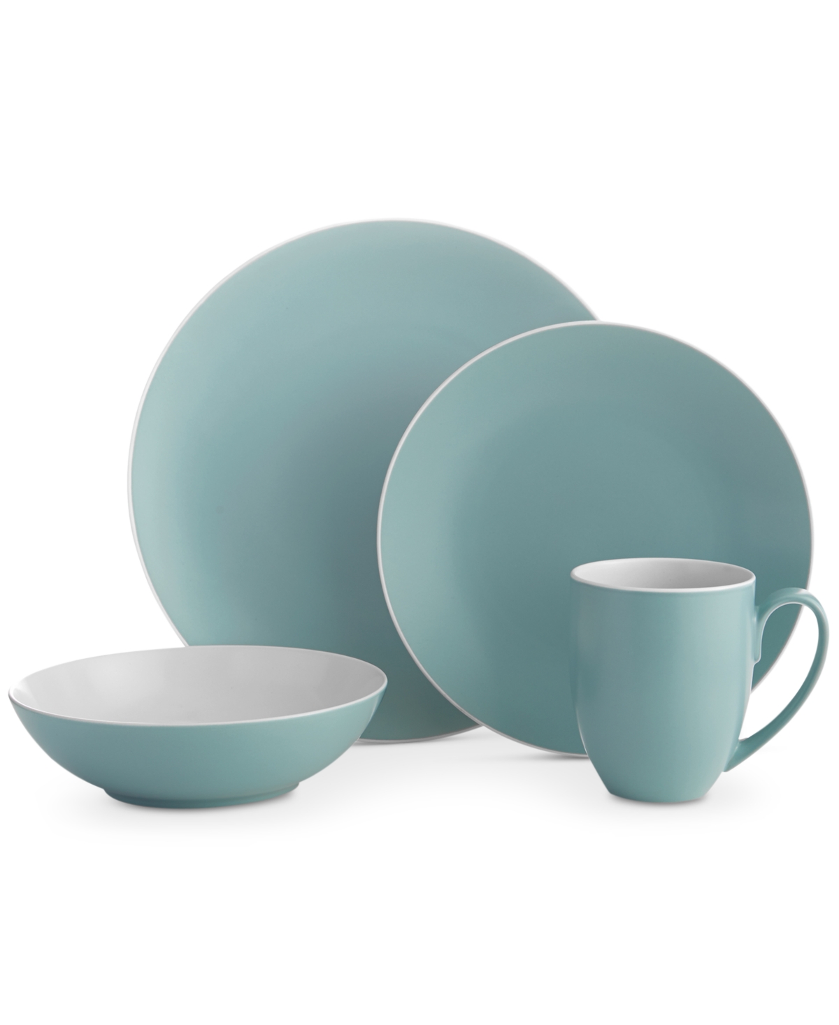 Pop Collection by Robin Levien 4-Piece Place Setting - Chalk