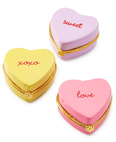 Celebrate Shop 3-Pc. Heart Candy Trinket Box Set