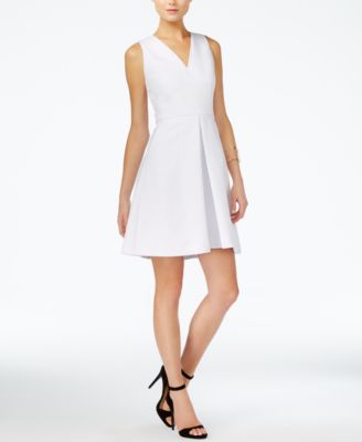 armani exchange fit and flare dress