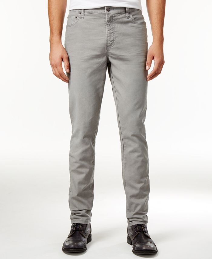 American Rag Men's Slim Fit Twill Pants, Created for Macy's - Macy's