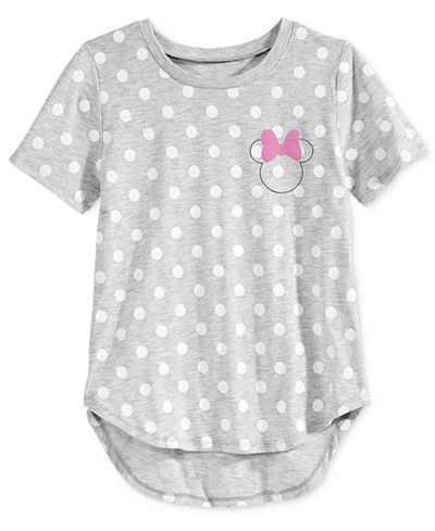 Disney's® Minnie Mouse Polka-Dot Graphic T-Shirt, Big Girls (7-16)