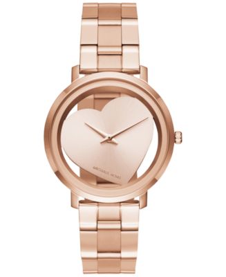 Michael kors heart watch discount