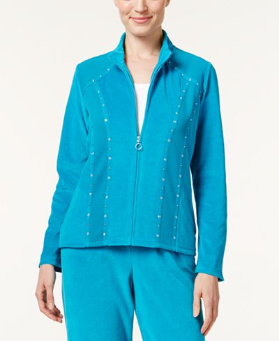 Alfred Dunner Adirondack Trail Embellished Jacket