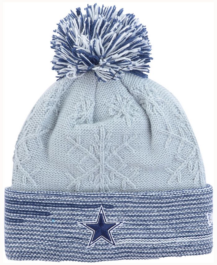 New Era Women's Dallas Cowboys Snow Crown Redux Knit Hat - Macy's