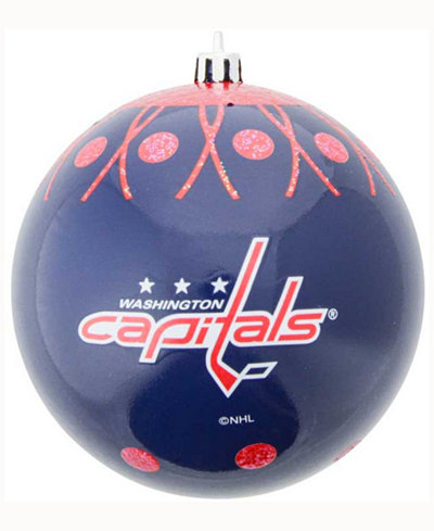 Memory Company Washington Capitals Snowflake Ball Ornament