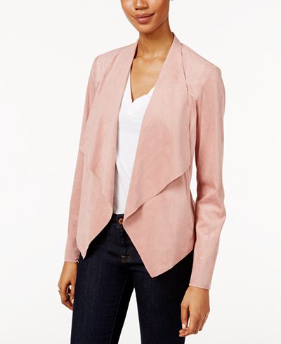 Kut from the Kloth Draped Open-Front Blazer