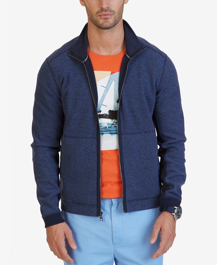 Nautica Men's Full-Zip Track Jacket & Reviews - Hoodies & Sweatshirts ...