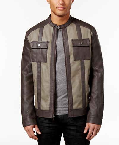 INC International Concepts Men's Colorblocked Faux-Leather ... (400 x 489 Pixel)