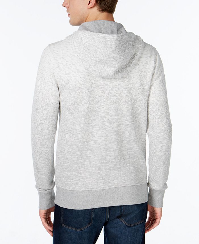 Michael Kors Men's Heathered Zip-Front Hoodie & Reviews - Sweaters ...