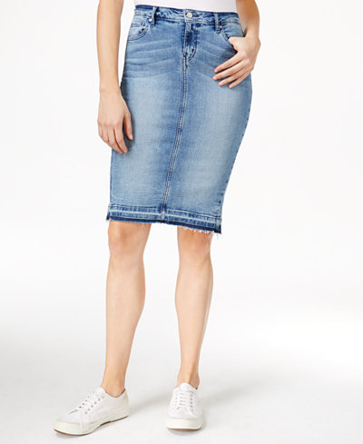 Calvin Klein Jeans Denim Pencil Skirt
