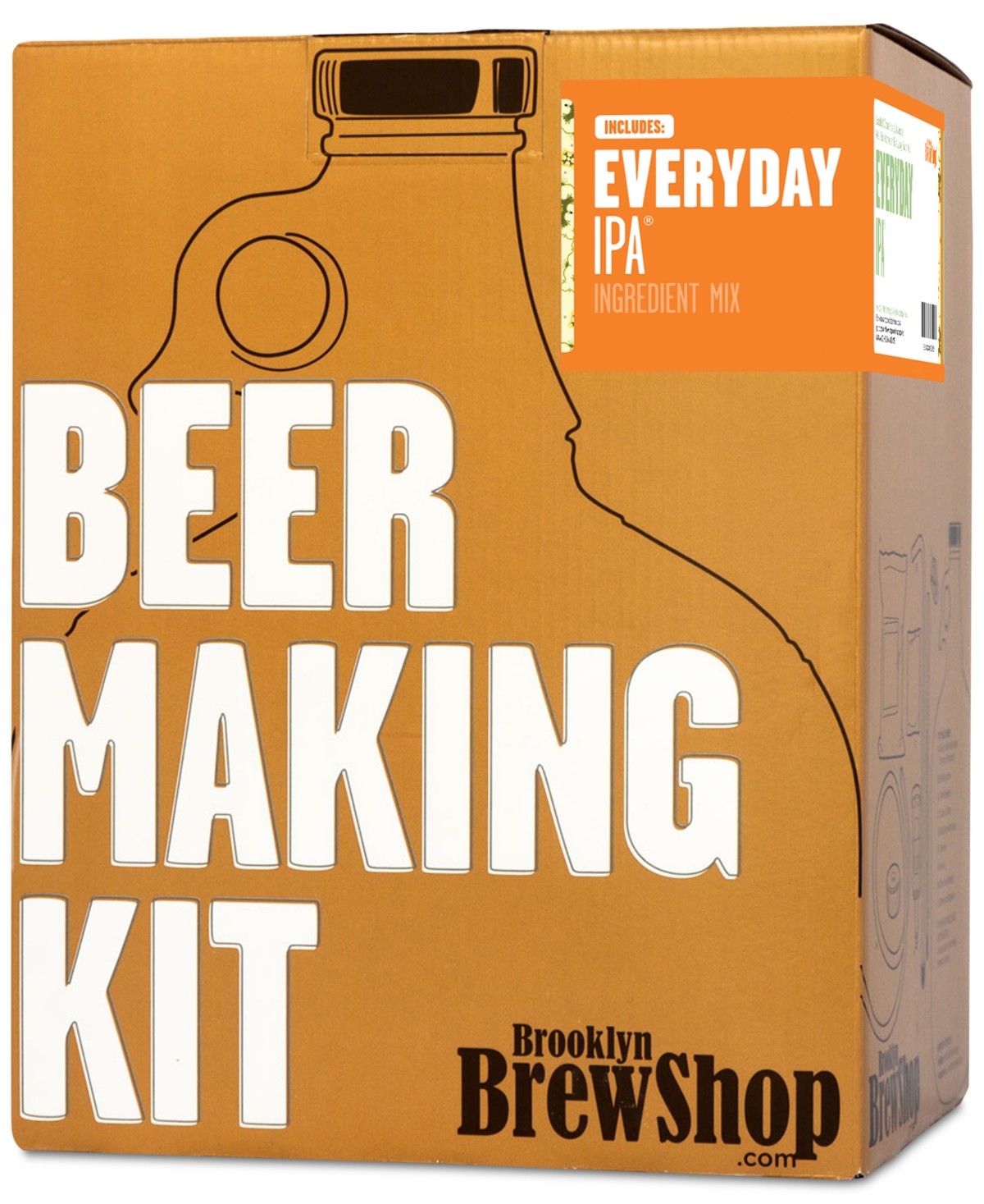Brooklyn Brew Shop Everyday Ipa Beer Making Kit In Brown