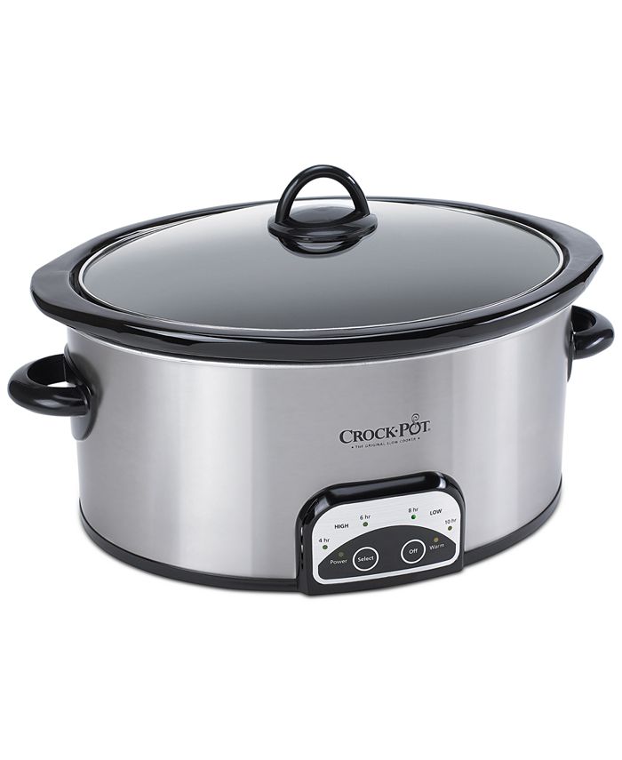 KitchenAid 4-Quart Stainless Steel Round Slow Cooker at