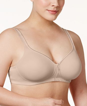 Vanity Fair Womens Body Caress Full Coverage Wirefree Bra, 36C, Lilac Chalk  at  Women's Clothing store