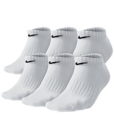 Men's Cotton No-Show Socks 6-Pack