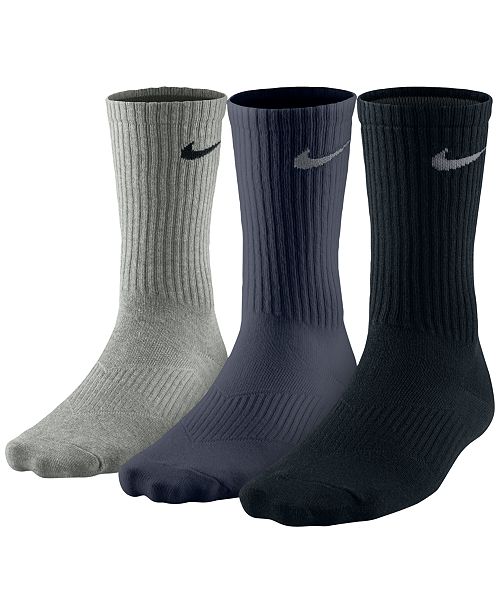Nike Men's Athletic Performance Lightweight Crew Socks 3Pack & Reviews