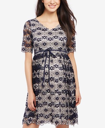 Motherhood Maternity Lace Dress Maternity Women Macy S