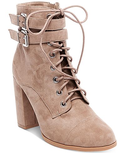 Madden Girl Klaim Combat Booties