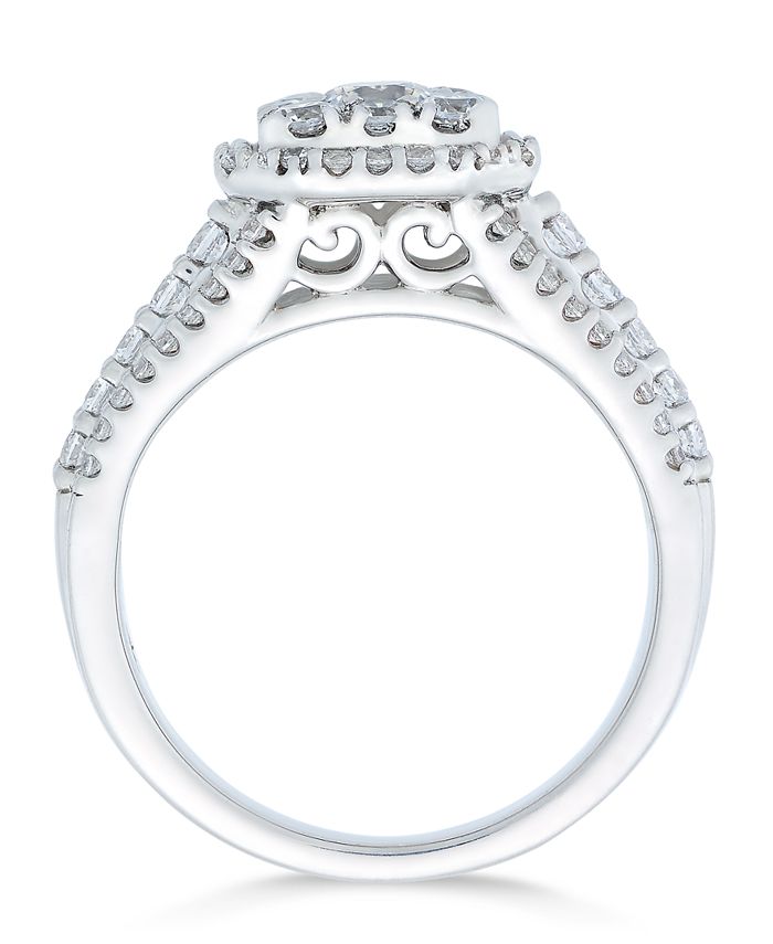 Macy's Diamond Bridal Set (11/2 ct. t.w.) in 14k White Gold Macy's