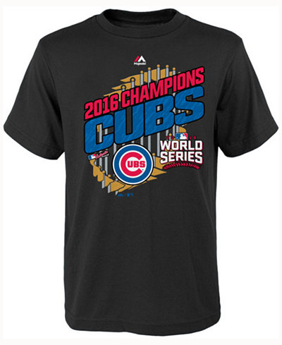 Majestic Boys' Chicago Cubs Parade Champ T-Shirt