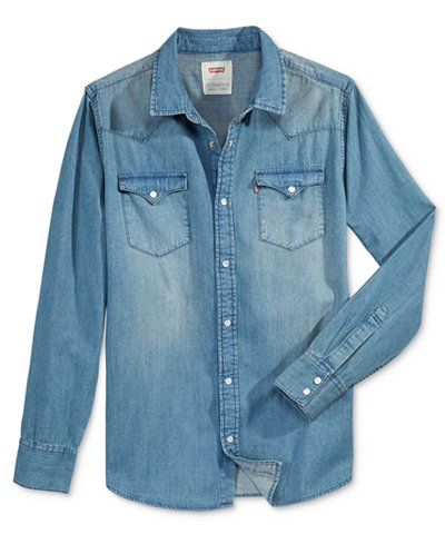Image result for denim shirt