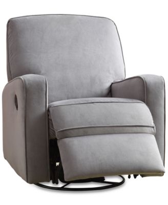 zoey swivel gliding recliner